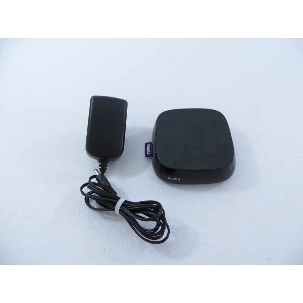 Roku 3 3rd Generation Model 4230X Media Streaming Player No Remote TESTED WORKS